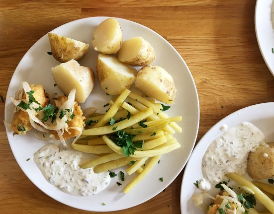 klopsiki z dorsza z ziemniakami